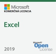 Microsoft Excel 2019 - Komerčné - Volume Licencie - cena, porovnanie