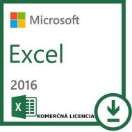 Microsoft Excel 2016 - Komerčné - Volume Licencie - cena, porovnanie