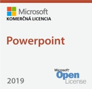 Microsoft Powerpoint 2019 Komerčné Volume Licencie - cena, porovnanie