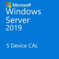 Microsoft Windows Server 2019 5 Device CAL - cena, porovnanie