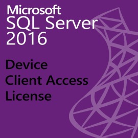 Microsoft SQL Server Standard 2016 - 1 Device CAL OLP Volume Licencie