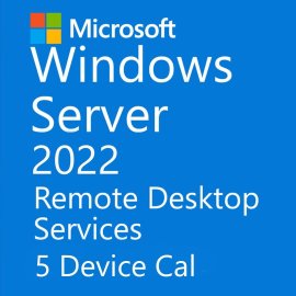 Microsoft Windows Server 2022 RDS - 5 Device CAL OLP Volume Licencie