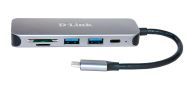 D-Link 5-in-1 USB-C Hub DUB-2325/E - cena, porovnanie