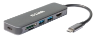 D-Link 6-in-1 USB-C Hub DUB-2327 - cena, porovnanie