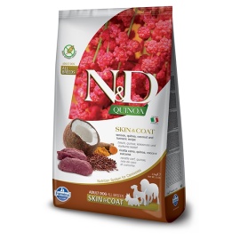 N&D Quinoa DOG Skin & Coat Venison & Coconut Mini 800g