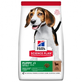Hills Science Plan Canine Puppy Medium Lamb & Rice 18kg