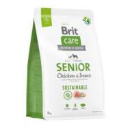 Brit Care Dog Sustainable Senior 3kg - cena, porovnanie