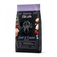 Fitmin Dog For Life Light & Senior 12kg - cena, porovnanie