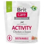 Brit Care Dog Sustainable Activity 1kg - cena, porovnanie