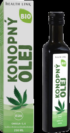 Health Link BIO Konopný olej 250ml