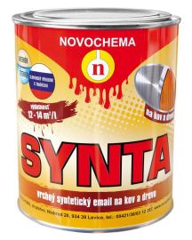 Novochema SYNTA S 2013 - Vrchná syntetická farba 2430 - hnedá čokoládová 0.75kg