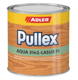 Adler PULLEX AQUA 3v1 - Univerzálna tenkovrstvá lazúra nuss - orech 0.75l