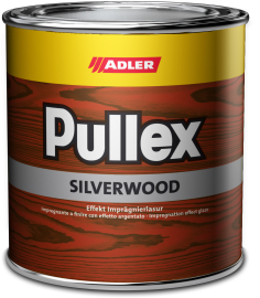 Adler Pullex Silverwood - efektná lazúra silber - strieborná 20l