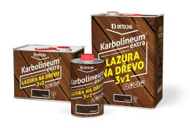 Detecha Karbolineum Extra 3v1 - olejová lazúra 3,5kg