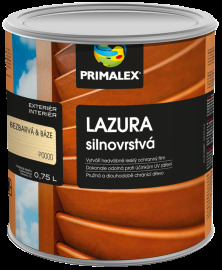 Primalex Hrubovrstvá lazúra na drevo 0,75l