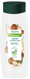 Aroma Šampón na objem a lesk vlasov Arganový olej & kokosové mlieko 400ml