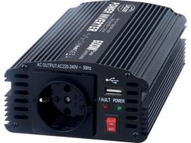 Stualarm Menič napätia z 12/230V, USB, 600W