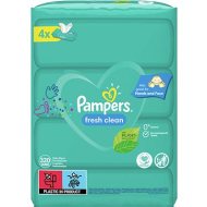 Pampers Vlhčené obrúsky XXL Fresh Clean 4x80ks - cena, porovnanie