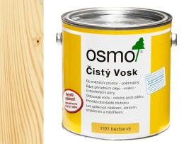 Osmo Color 1101 čistý vosk na drevo 2,5l