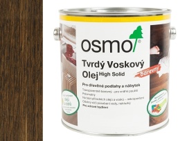 Osmo Color 3075 Čierny tvrdý voskový olej 2,5l