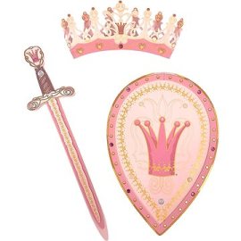 Liontouch Kráľovná Rosa set - Meč, štít a koruna