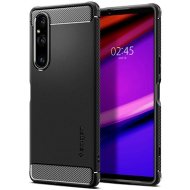 Spigen Rugged Armor Black Sony Xperia 1 V - cena, porovnanie