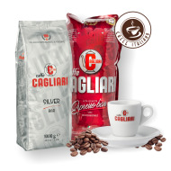 Cagliari Caffe Espresso Bar, Silver Bar 2kg - cena, porovnanie