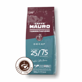 Mauro Caffé Bezkofeínová zrnková káva 500g