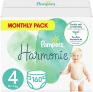 Pampers Plienky Harmonie 4 9-14kg 160ks - cena, porovnanie