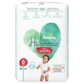 Pampers Harmonie Pants 6 15kg+ 18ks