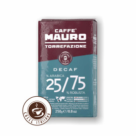 Mauro Caffé Bezkofeínová mletá káva 250g