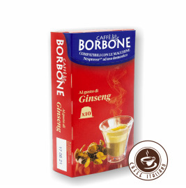 Caffe Borbone Nespresso káva so ženšeňom 10ks