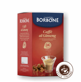 Caffe Borbone Káva so ženšenom E.S.E.pody 18ks