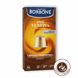 Caffe Borbone Nespresso Alluminio Ciao Venezia 10ks