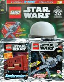 Lego Star wars časopis + (B-WING) 08/19