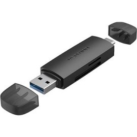Vention 2-in-1 USB 3.0 A+C Card Reader(SD+TF)