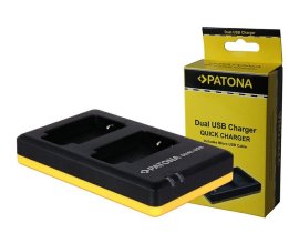 Patona Dual Quick pre Olympus Li-90B USB