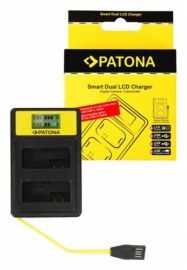 Patona Dual Canon LP-E8 s LCD