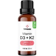 Trime Vitamín D3 & K2, 1000 IU 30ml - cena, porovnanie