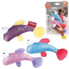 Gigwi Fish Toy Set 3 rôzne druhy