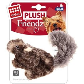 Gigwi Plush Friendz plyšová veverička sivá