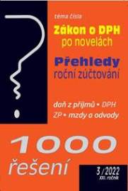 1000 řešení č. 3/2022 - Zákon o DPH po novelách