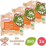 Babybio Zemiaky a fazuľky s morčacími plátkami 3x230g - cena, porovnanie