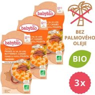 Babybio Paštrnák s maslovou tekvicou, kačicou a polentou 3x(2x200g) - cena, porovnanie