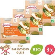 Babybio Hrášok, paštrnák, cuketa a teľacie mäso 3x(2x200g) - cena, porovnanie