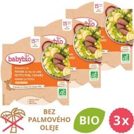 Babybio Paštrnák s hráškom a farmárskou kačicou 3x260g - cena, porovnanie