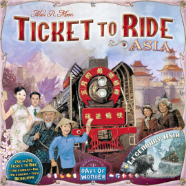 Days Of Wonder Ticket to Ride Map Collection: Asia