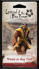 Fantasy Flight Games Peace at Any Cost Dynasty Pack: Legend of the Five Rings LCG