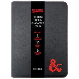DMM Ultra-Pro D&D Premium Zippered Book&Character Folio