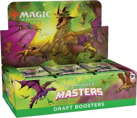 Wizards Of The Coast Commander Masters - Draft Booster Box (Magic: The Gathering)